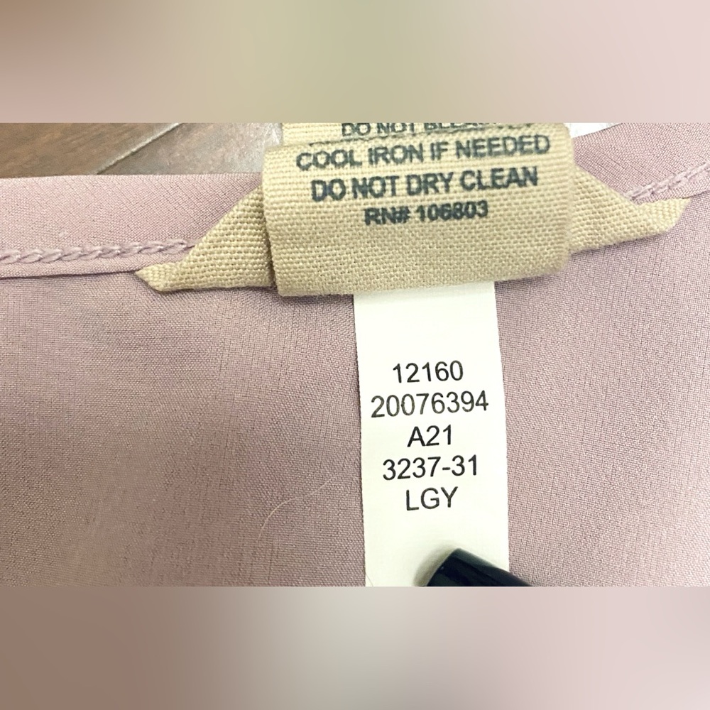 Duluth Trading Co Flexcellence Lilac Purple SZ 1X Minimalist Sporty Chic Dress - Picture 11 of 11